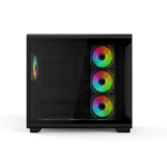 Acer U600B ATX Computer Case with 7 pre-installed 120mm ARGB fans – Black - Image 4