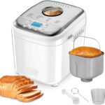 Porodo lifestyle khabaz stainless steel automated bread maker with 25 preset programs - black