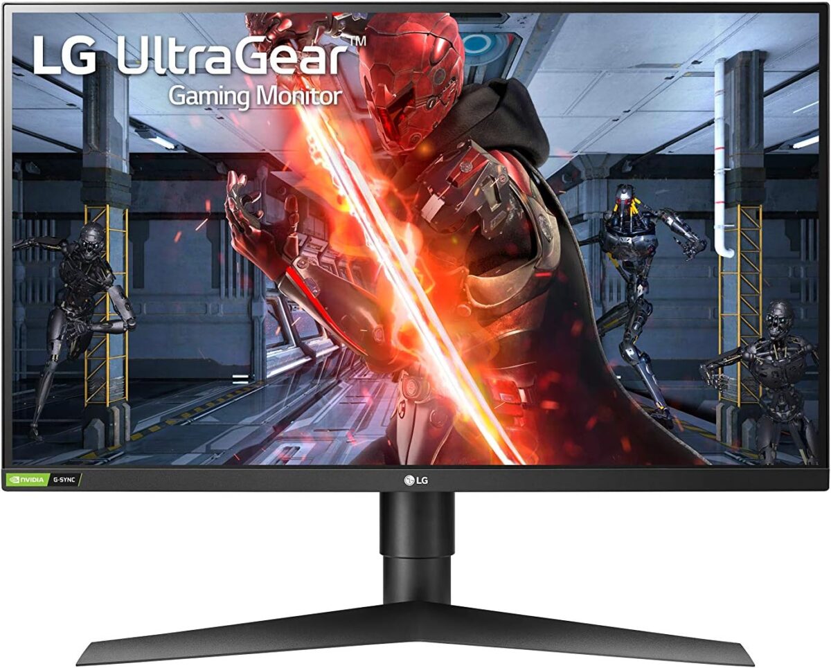 LG 27G440A-B 27-INCH ULTRAGEAR FULL HD (1920 X 1080) IPS GAMING MONITOR, 240HZ, 1MS, G-SYNC COMPATIBLE, FREESYNC PREMIUM, HDMI 2.1, DISPLAYPORT, TILT/HEIGHT/SWIVEL/PIVOT ADJUSTABLE STAND, BLACK - Image 2