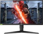 LG 27G440A-B 27-INCH ULTRAGEAR FULL HD (1920 X 1080) IPS GAMING MONITOR, 240HZ, 1MS, G-SYNC COMPATIBLE, FREESYNC PREMIUM, HDMI 2.1, DISPLAYPORT, TILT/HEIGHT/SWIVEL/PIVOT ADJUSTABLE STAND, BLACK