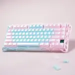 Gravastar Mercury K1 75% Wireless Mechanical Gaming Keyboard-auroro Mist