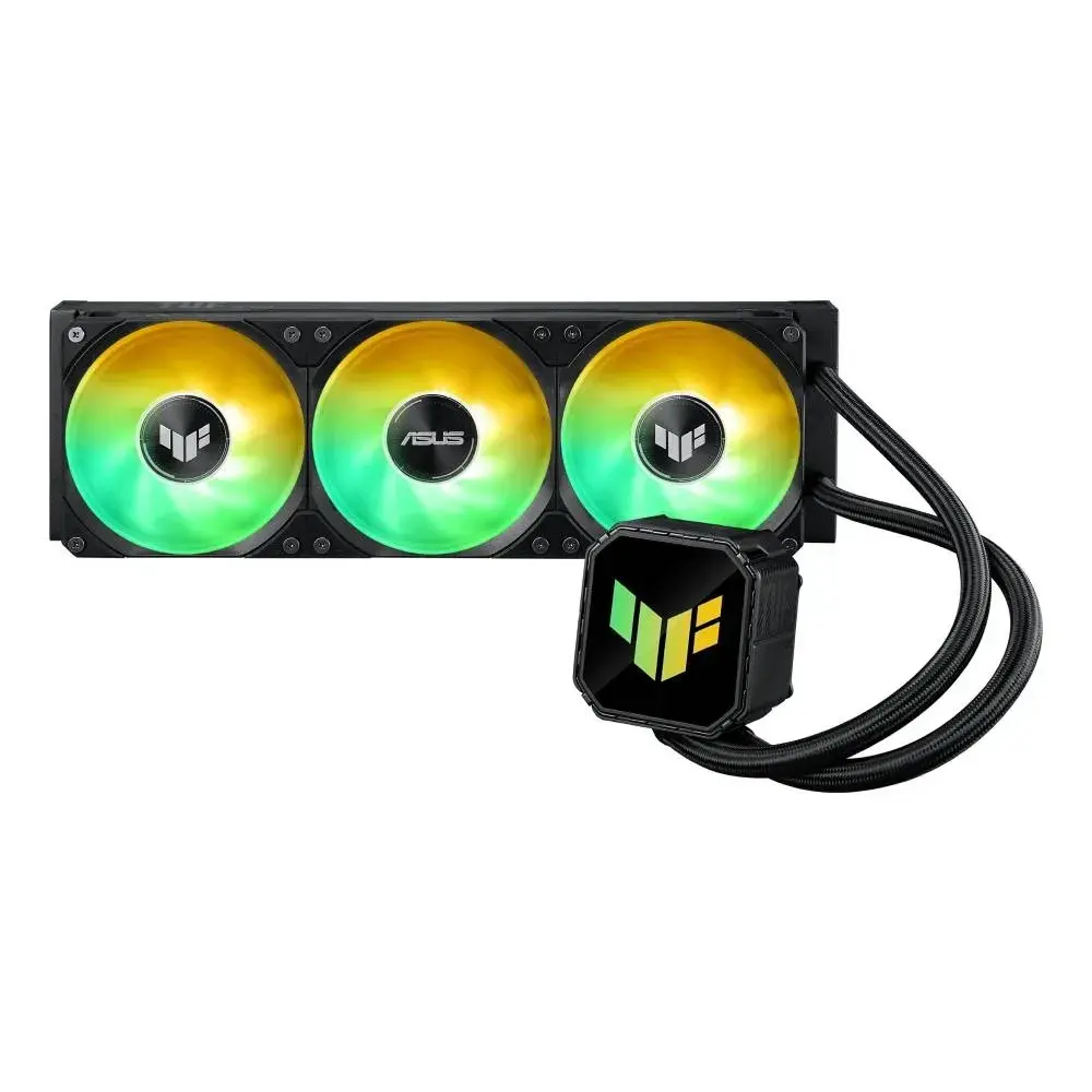 asus tuf gaming lc iii 360 argb liquid cooler black large