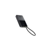 BASEUS ENERFILL FC51 BIPOW2 PRO DIGITAL DISPLAY POWER BANK WITH BUILTIN CABLE 10000MAH 22.5W - COSMIC BLACK - Image 2
