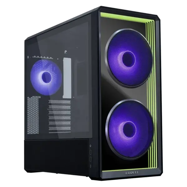 Lian Li Lancool 217 Inf Mid Tower Atx Gaming Case - Black (3 Fans Included)