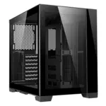 LIAN LI O11 DYNAMIC MINI V2 ATX MID TOWER GAMING CASE - BLACK (FANS NOT INCLUDED)