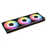 Lian Li Uni Fan Cl Wireless 120mm Argb Case Fans With Controller - Black (3 Pack)