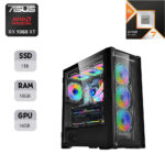 LOVINGCOOL LC-360J GAMING PC | AMD RYZEN 7 | RX 9060 XT 16GB| 16GB RAM | 1TB SSD