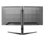 ⁦شاشة الألعاب المنحنية Philips Evnia 6000 بمقاس 34 بوصة، وتأتي بتقنية QD-OLED المتطورة وبمعدل تحديث يصل إلى 175 هرتز مع منافذ HDMI 2.0، باللون الأسود.⁩ - الصورة ⁦2⁩