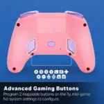 Power A Advantage Wireless Controller - Kirby Puff For Nintendo 2 - Image 5