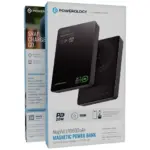 Powerology MagVolt 10000mAh Magnetic Power Bank - Black - Image 6