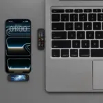 ⁦Powerology Vaultx قرص تخزين SSD محمول صغير سعة 256 جيجابايت - أسود⁩ - الصورة ⁦4⁩