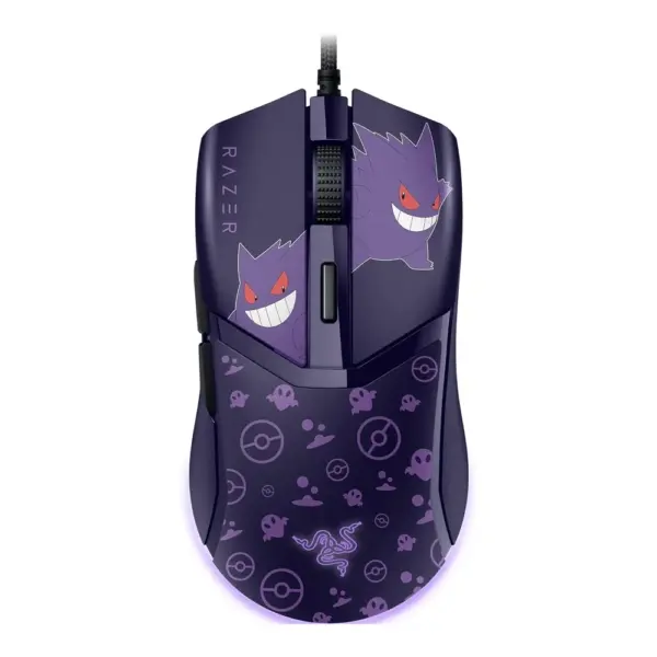 فأرة الألعاب Razer Cobra السلكية خفيفة الوزن مع إضاءة Razer Chroma RGB - إصدار جينجار (Gengar Edition)
