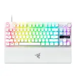 Razer Huntsman V3 Pro Tenkeyless 8KHz Esports Wired Gaming Keyboard Analog Optical Switch Gen-2 - White Edition