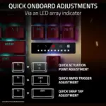 ⁦لوحة مفاتيح الألعاب Razer Huntsman V3 Pro TKL إصدار الرياضات الإلكترونية Counter-Strike 2 - ذهبي⁩ - الصورة ⁦6⁩