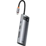 Baseus Metal Gleam 7-port Hub – Space Grey