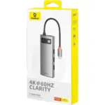 Baseus Metal Gleam 7-port Hub – Space Grey - Image 5