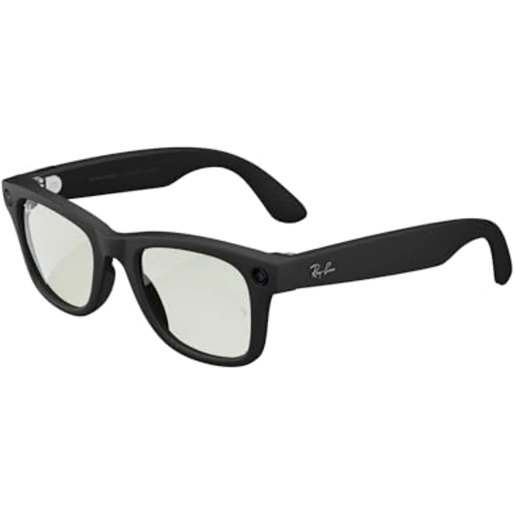 untitled-1-recovered1657148541 (1) Ray-Ban | Meta Wayfarer Large (Gen 2) - Matte Black, Polarized Gradient Graphite Lenses - Image 1