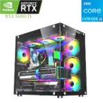WJCOOLMAN UFOII Gaming PC – Intel Core i5-14th Gen | RTX 5060 Ti 16GB | 16GB RAM | 1TB SSD