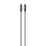 Powerology zinco series 240w usb-c cable - dark gray
