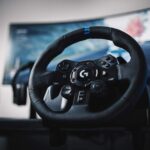 Logitech G923 steering wheel with pedales for Playstation PS4&PC&PS5 - Image 6