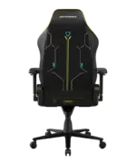 ⁦كرسي الألعاب DXRacer فئة MARTIAN - مسند ظهر قابل للتعديل كهربائياً - حجم كبير - لون أسود/أصفر⁩ - الصورة ⁦3⁩