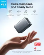 Anker Nano Power Bank (10k, 45w, Built-in Retractable Usb-c Cable)- Black A1638H11 - Image 4