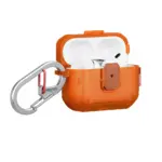 Skinarma mecha le lock case for AirPods pro 3 - frost orange - Image 3