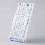 GravaStar Mercury K1 75% Wireless Mechanical Gaming Keyboard Special Edition - White (English) - Image 2