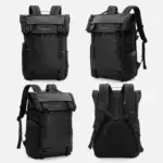 Tigernu T-b91025 Tall 28l To 38l Expandable Travel Backpack - Black - Image 2