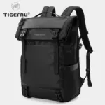 Tigernu T-b91025 Tall 28l To 38l Expandable Travel Backpack - Black