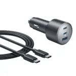 شاحن سيارة Anker Nano بقدرة 167.5 واط، 3 منافذ B2737HA1