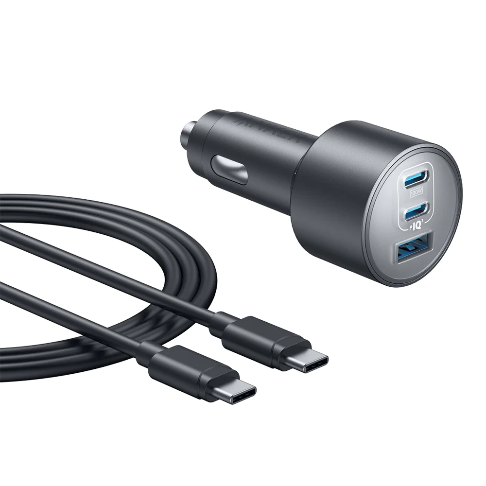 sx3395 شاحن سيارة Anker Nano بقدرة 167.5 واط، 3 منافذ B2737HA1 - الصورة 1