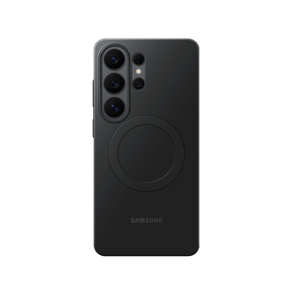 sx3908 كفر سامسونج جالكسي S26 ألترا، تصميم نحيف يدعم المغناطيس - أسود - الصورة 1