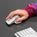 Logitech MX Master 4 for Mac High-performance Wireless Mouse with haptic feedback - White Silver - Image 3