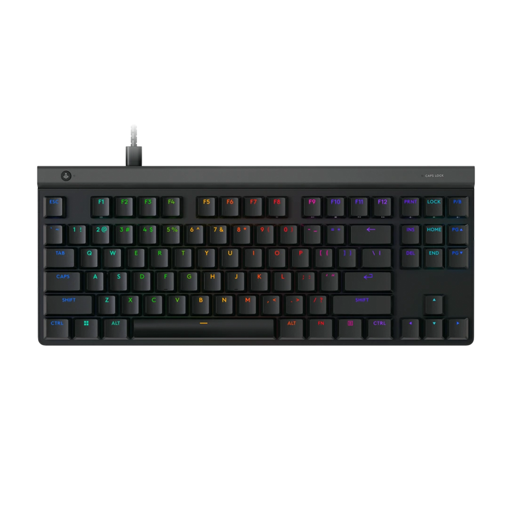 sx3975 Logitech G515 TKL Wired Low Profile Gaming Keyboard - Black (Eng/Arabic) - Image 1