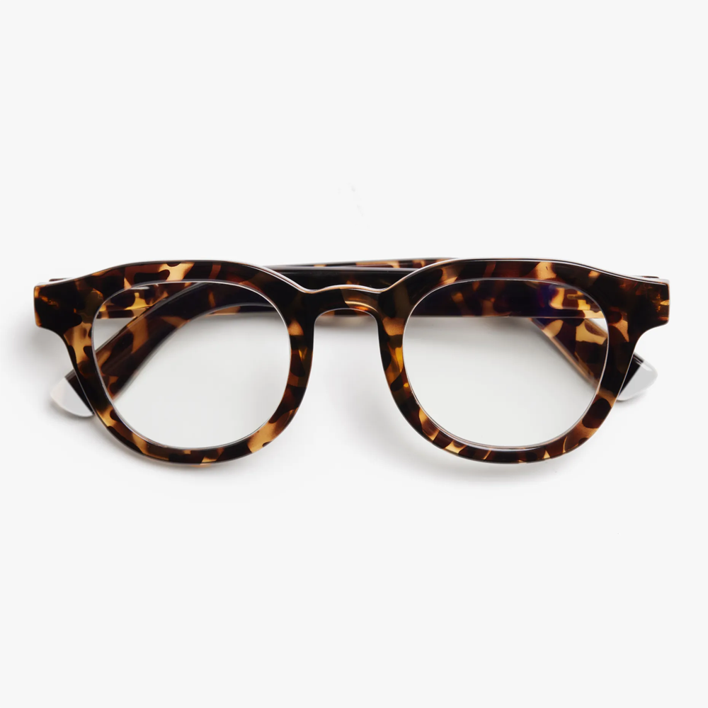 sx4031 Barner Andy Glossy Blue light Screen Glasses - Tortoise - Image 1