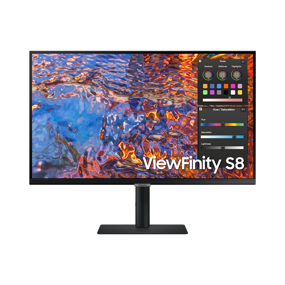 sx4094 Samsung ViewFinity S8 27" 4K UHD IPS Monitor with USB-C (LS27B800PXMXUE) - Image 1