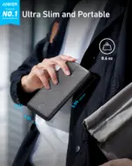 ⁦شاحن محمول Anker 313 (PowerCore 10K) سعة 10000 مللي أمبير في الساعة⁩ - الصورة ⁦5⁩