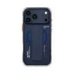 SKINARMA HAXA MagSafe Case with Grip Stand for iPhone 17 Pro Max - Blue - Image 3