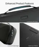 Syntech Hard Carrying Case For Rog X Box Ally & Xbox Ally X- Black - Image 5