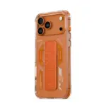 SKINARMA HELIO MagSafe Case with Grip Stand for iPhone 17 Pro Max - Orange - Image 2