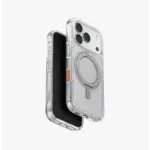 UNIQ Swivix 360 Rotating Kickstand MagSafe Case for iPhone 17 Pro - Clear
