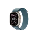 Apple Watch Ultra 3 (49mm), Natural Titanium - Light Blue