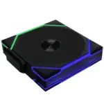 Lian Li UNI FAN TL LCD Wireless 120 Black Reverse Blade – 2.4GHz ARGB 120mm Case Fan - Image 2