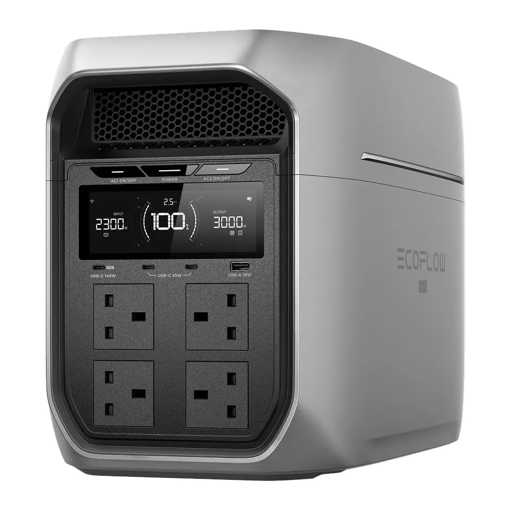 41555555555555555554451556 Ecoflow Delta 3Max Plus Portable Power Station (2048wh/3000w)surge 6000w - Image 1