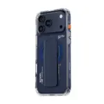 SKINARMA HAXA MagSafe Case with Grip Stand for iPhone 17 Pro Max - Blue - Image 2
