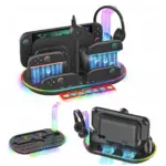 Jys All-in ONE Charging Station With Cooling System For Nsw2 - black