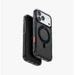 UNIQ Swivix 360 Rotating Kickstand MagSafe Case for iPhone 17 Pro Max - Carbon Black