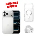 Apple iPhone 17 Pro 256 GB - Silver With Charger And Case Bundle