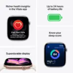 Apple Watch Series 11 Sport Band (46mm) - Rose Gold - Image 3